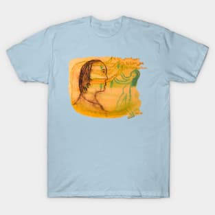 cave art inspired design, tree of life T-Shirt